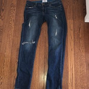 Paige lightly ripped Jeans